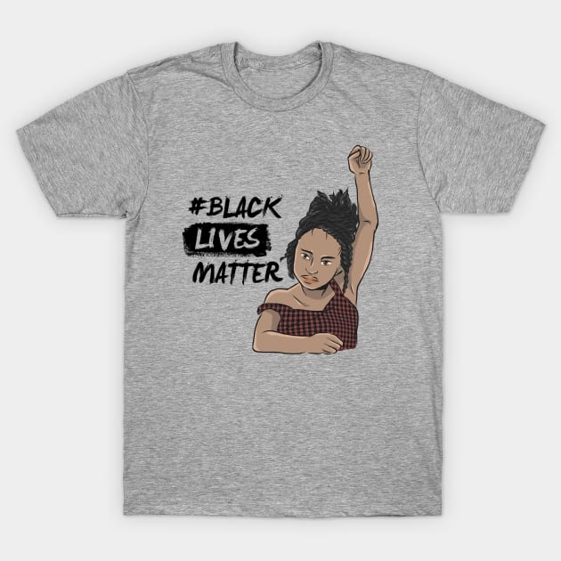 Black Lives Matter T-Shirt by RandomAlice